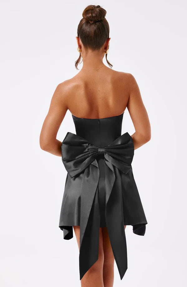 Drune | Ärmelloses Minikleid mit Schleifendetail