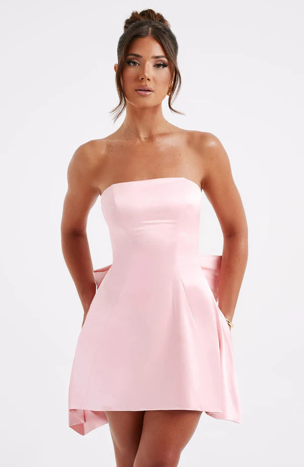 Drune | Ärmeloses Minikleid mit Schleifendetail