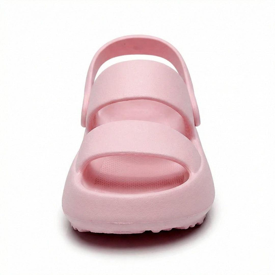 Drune | Orthopädische Sandalen Comfort Plus Pantoletten mit Doppelriemen Gepolsterte, Lässige Slip-On-Sandalen
