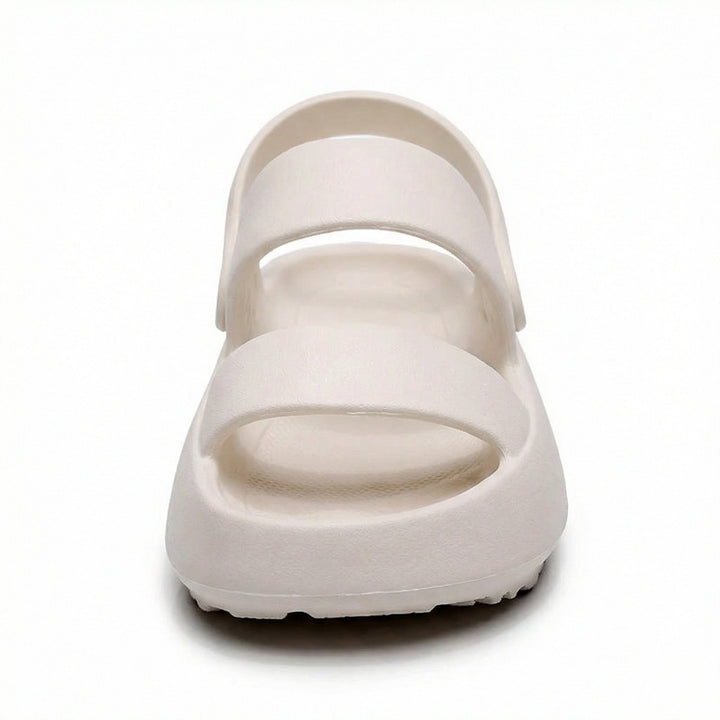 Drune | Orthopädische Sandalen Comfort Plus Pantoletten mit Doppelriemen Gepolsterte, Lässige Slip-On-Sandalen