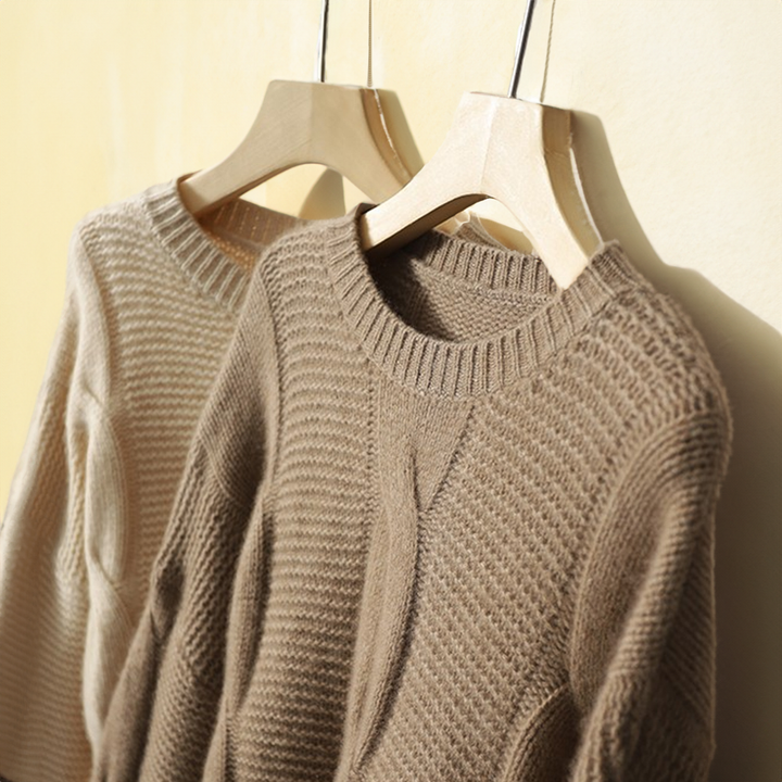 Drune | Cashmere Couture Cable-Knit Pullover
