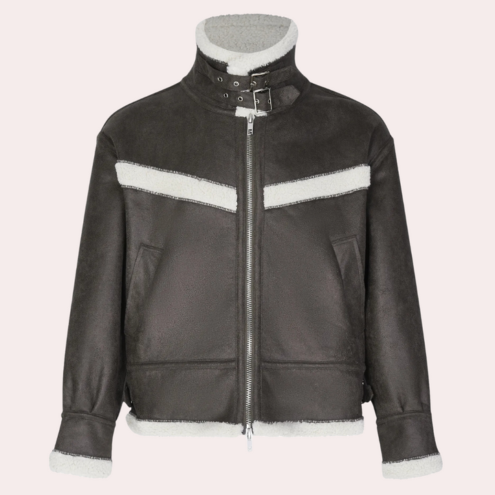 Drune | Herrenjacke in Schwarz und Braun