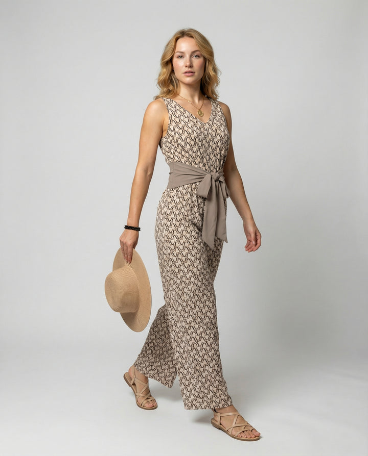 Drune | Stilvoller Baumwoll Jumpsuit Mit Eleganz