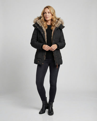Drune | Warme wasserdichte Winterjacke mit Innenfutter und Kapuze