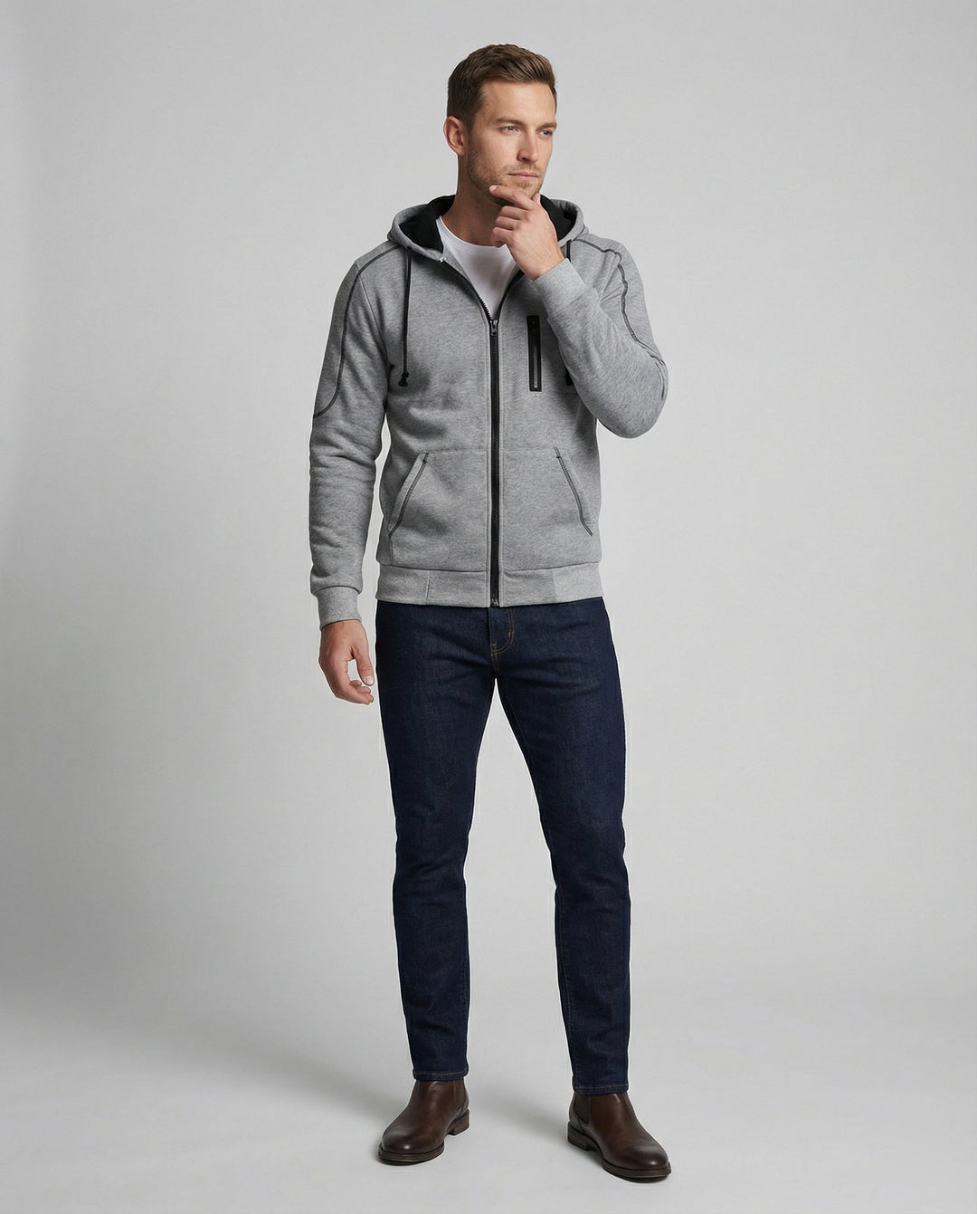 Drune | Hoodie Herren sportlich