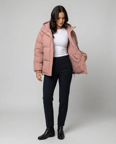 Drune - Winter Steppjacke, Oversize Schnitt & Wärmende Füllung