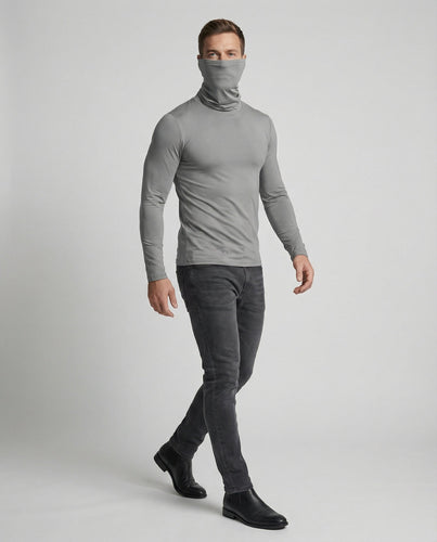 Herren Funktionsshirt mit hohem Kragen und innovativem Feuchtigkeitsmanagement Drune