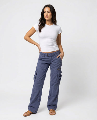 Drune - Elegante Cargohose für Damen Moderner Schnitt