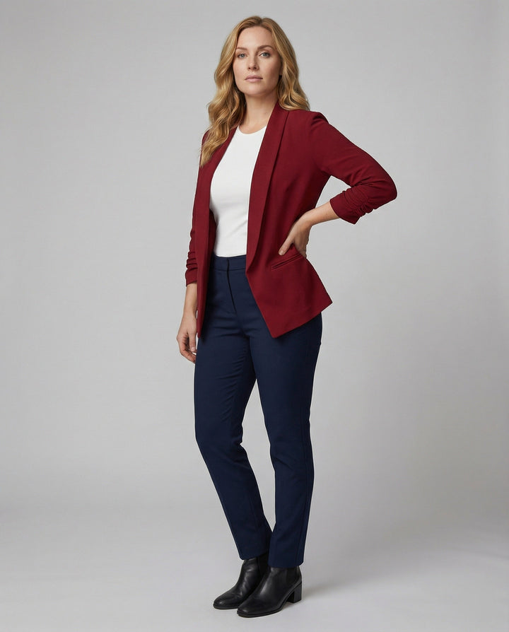 Drune – Stilvoller Blazer Mit Offener Vorderseite