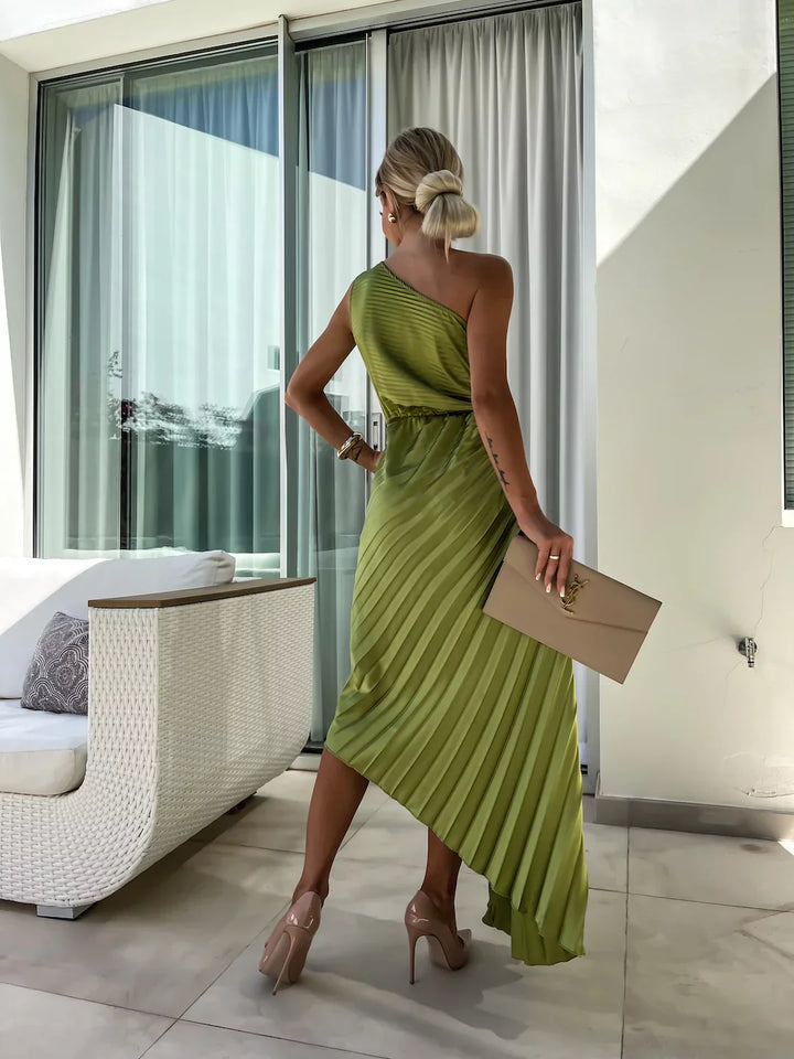 Drune | Blumen Schulterkleid