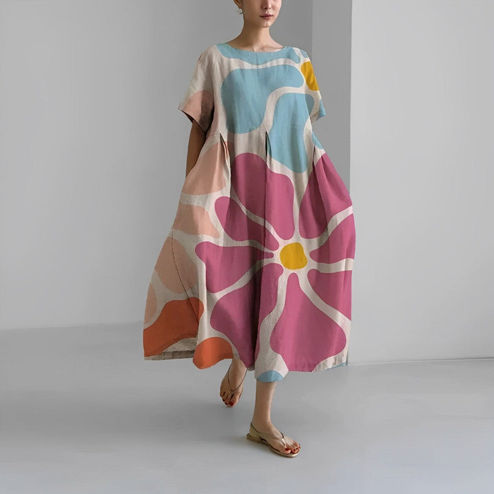 Drune | Boho-Blumenkleid