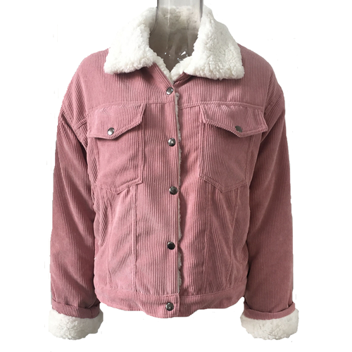 Drune | Damen Winterjacke mit Lammfell