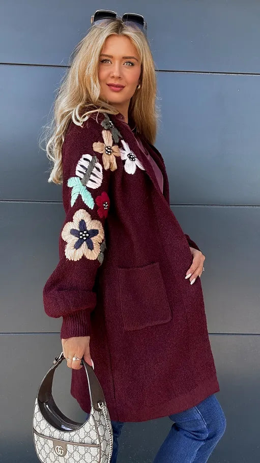 Drune | Modische Strickjacke mit Kapuze – bequem & warm