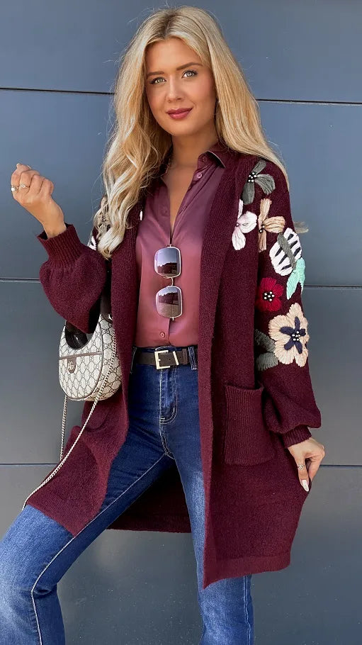 Drune | Modische Strickjacke mit Kapuze – bequem & warm