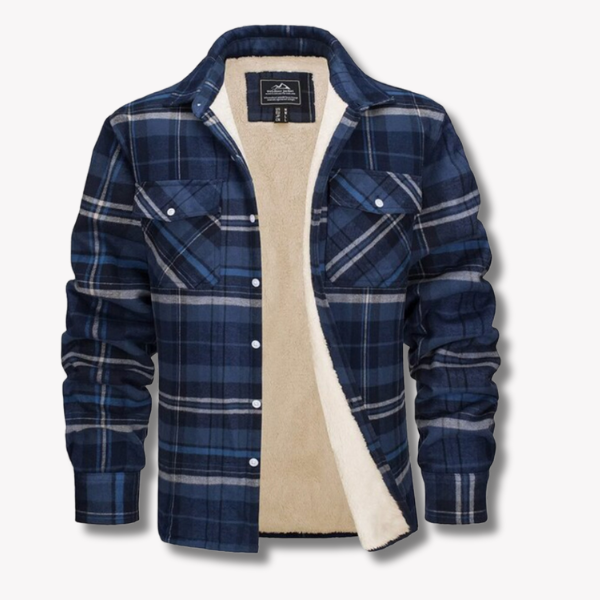 Drune | Garth Fleece Karohemd Jacke