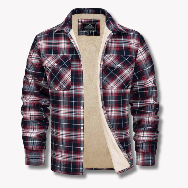 Drune | Garth Fleece Karohemd Jacke