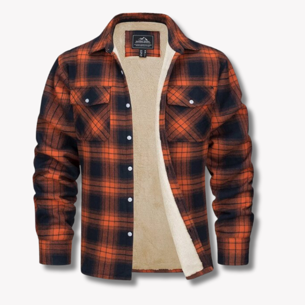 Drune | Garth Fleece Karohemd Jacke