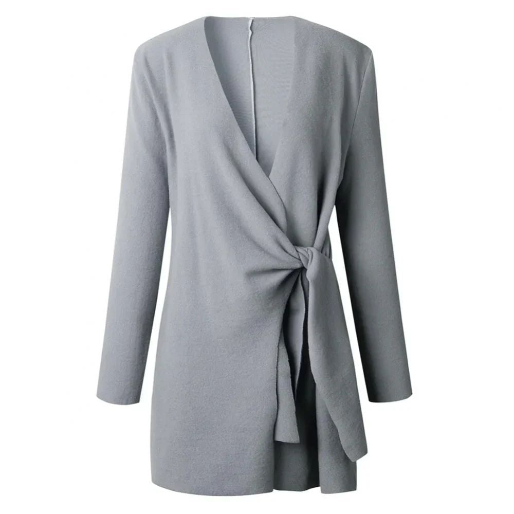Drune | Damenjacke Mit Bindegürtel – Elin