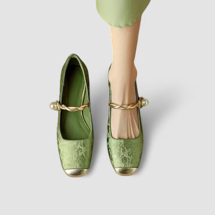 Orthopädische Mary Jane Schuhe Drune