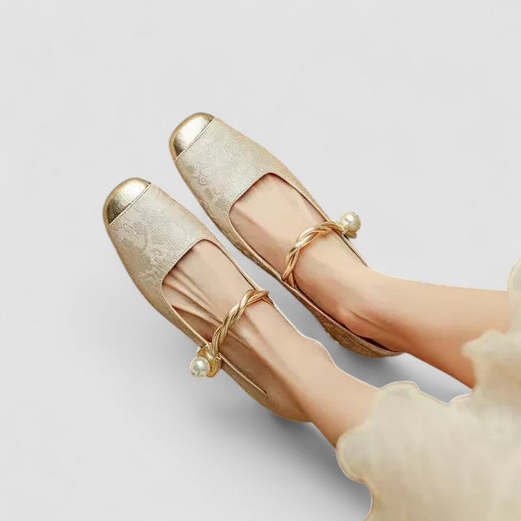 Orthopädische Mary Jane Schuhe Drune