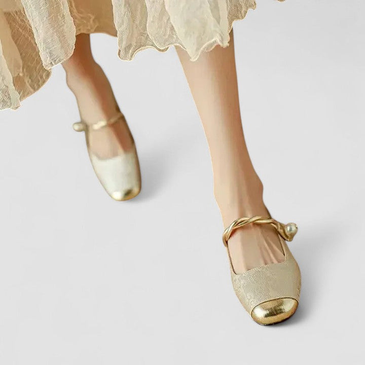 Orthopädische Mary Jane Schuhe Drune