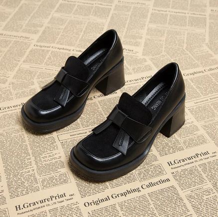 Grobe Lederschuhe Drune