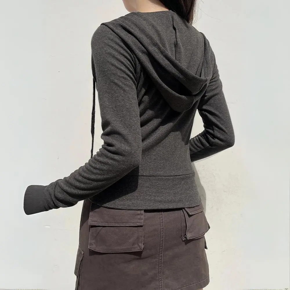 Drune | Urban Chic Reißverschluss Sweatshirt