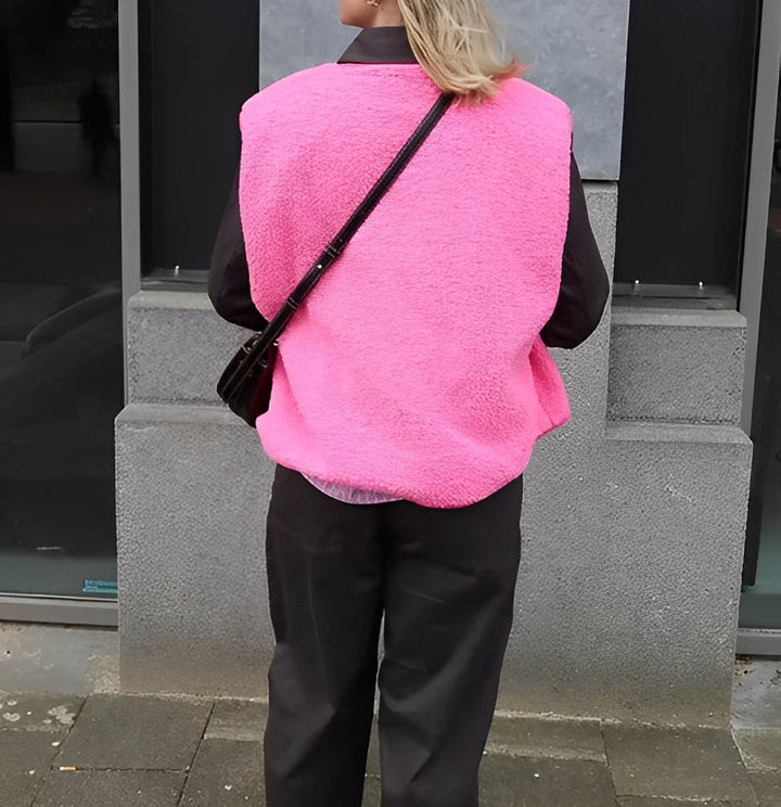 Drune | Ärmellose Damenweste mit Knöpfen