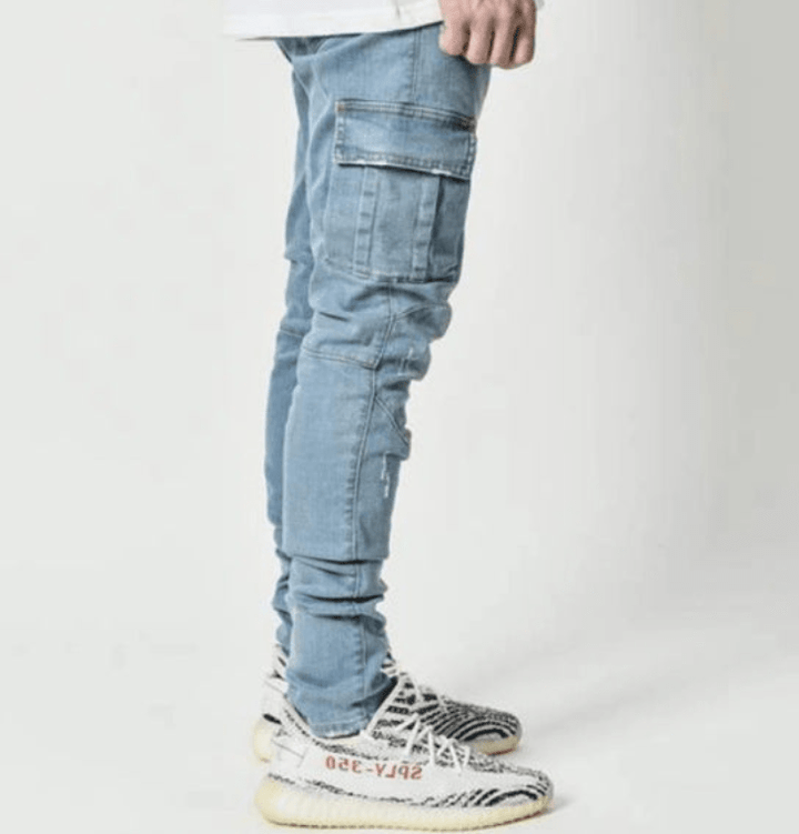 Drune | Jeans Mit Seitentaschen Herren Hose