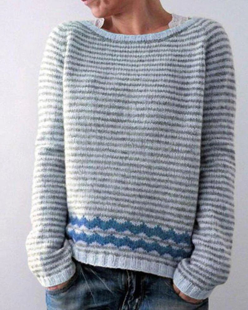Drune | Frauen Retro-Pullover