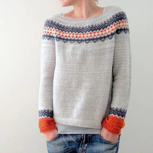 Drune | Frauen Retro-Pullover