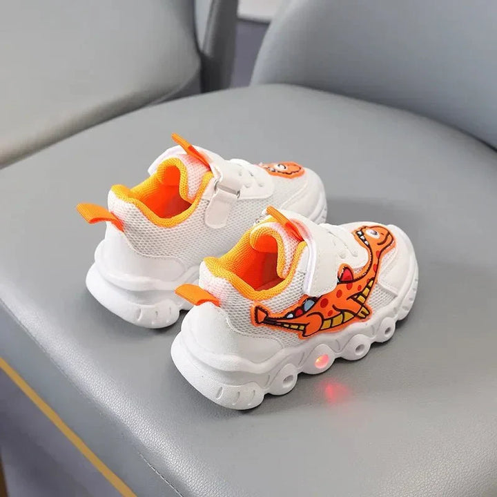 Drune | Leuchtende Dino Sneaker