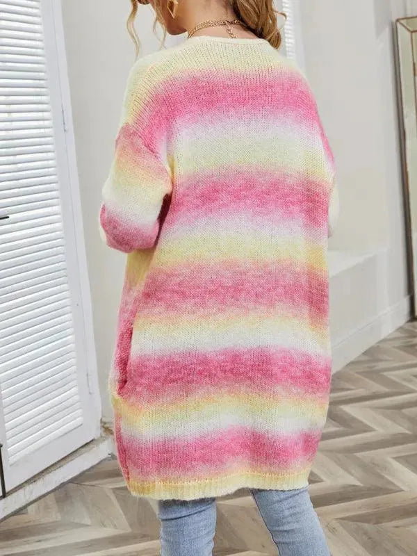 Drune | Tie Dye Damen Strickjacke Pullover