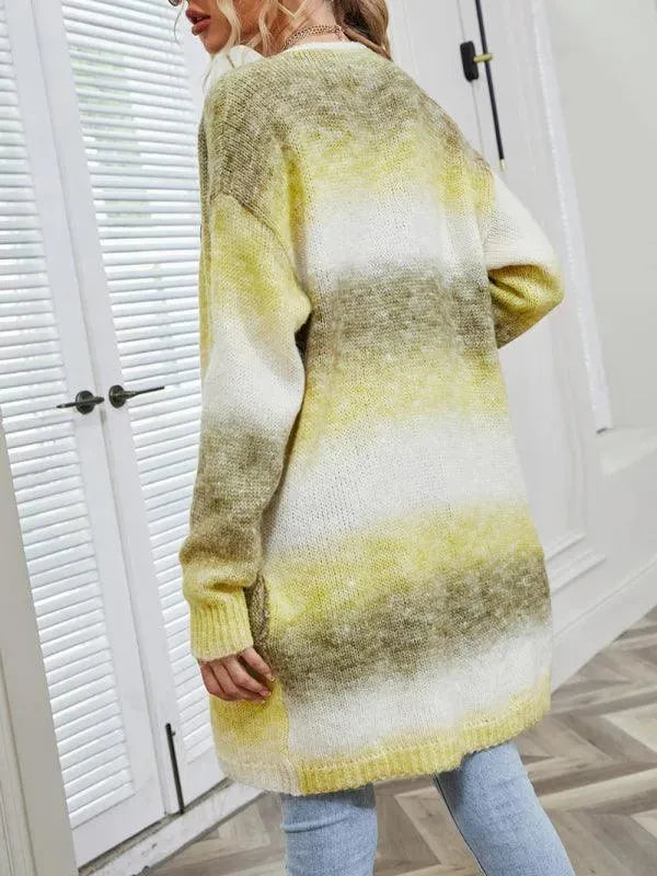 Drune | Tie Dye Damen Strickjacke Pullover