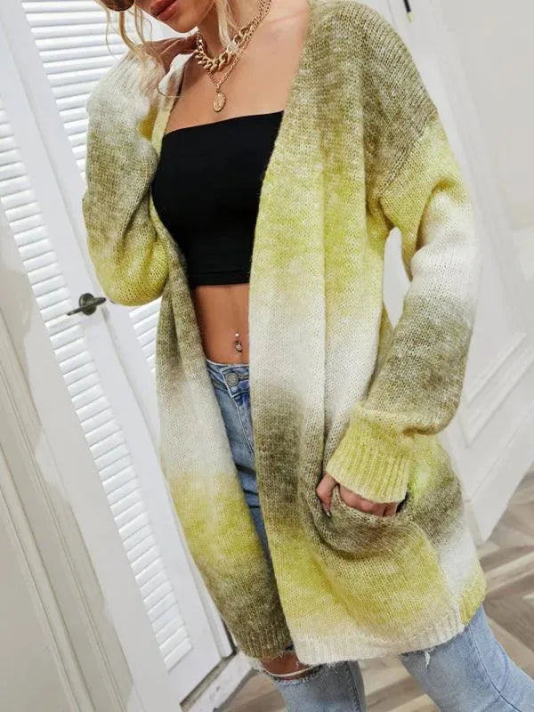 Drune | Tie Dye Damen Strickjacke Pullover