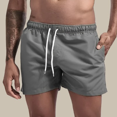 Drune | Herren Schwimmshorts Schnelltrocknend und Basic