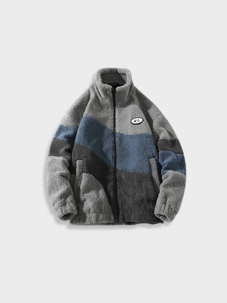 Drune | Stylische warme Fleecejacke für Männer