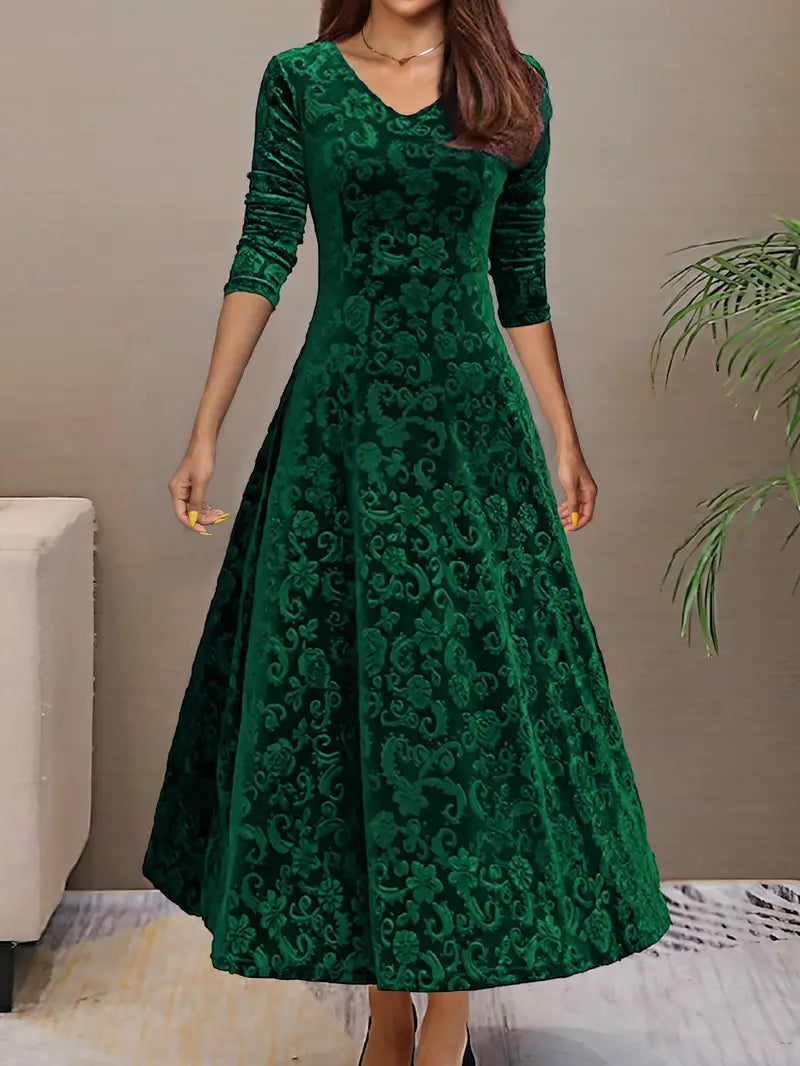 Drune - Elegantes ausgestelltes A-Linien-Kleid