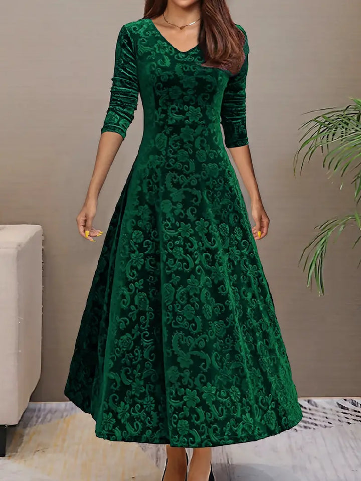 Drune - Elegantes ausgestelltes A-Linien-Kleid