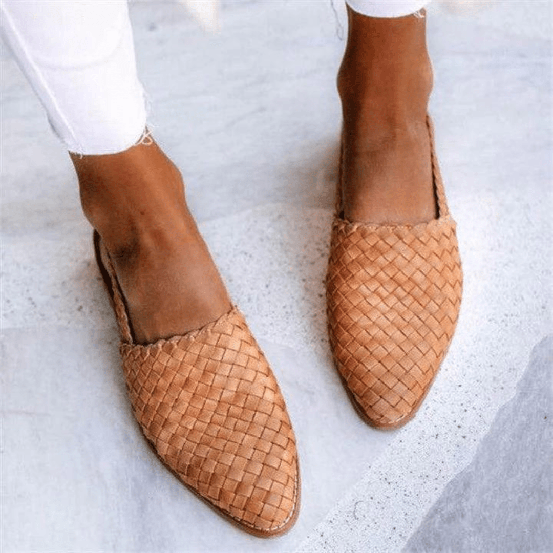Drune | Edle Geflochtene Ballerinas