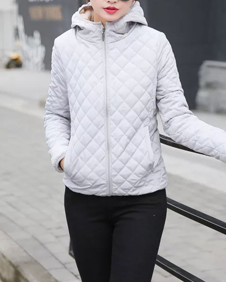 Drune | Winter Modische Winterjacke in Olivgrün für Frauen