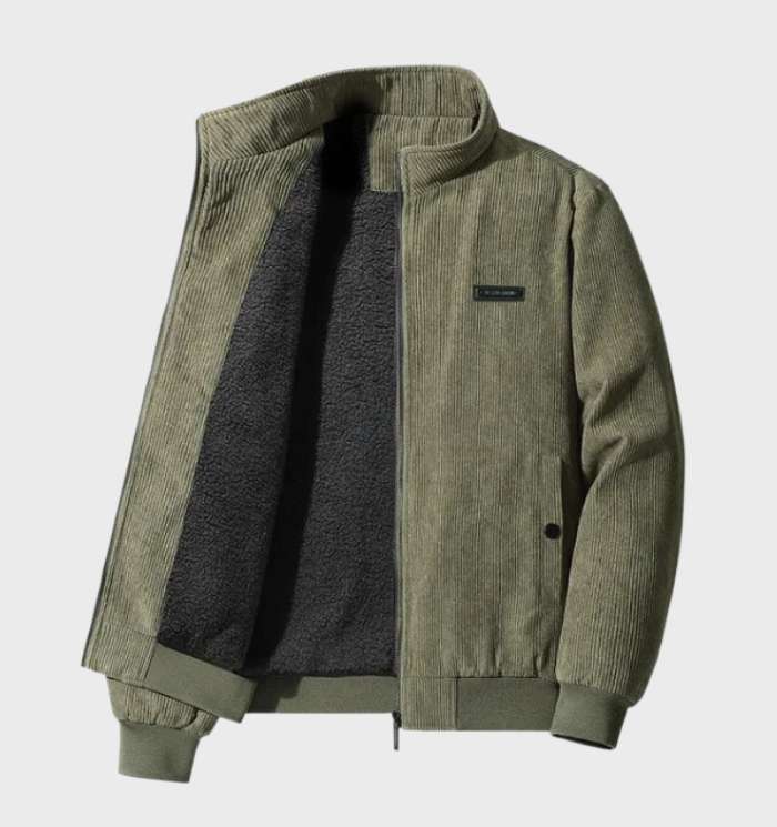 Drune | Freizeitjacke aus Cord mit Fleece-Futter
