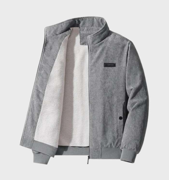 Drune | Freizeitjacke aus Cord mit Fleece-Futter