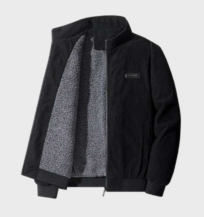 Drune | Freizeitjacke aus Cord mit Fleece-Futter