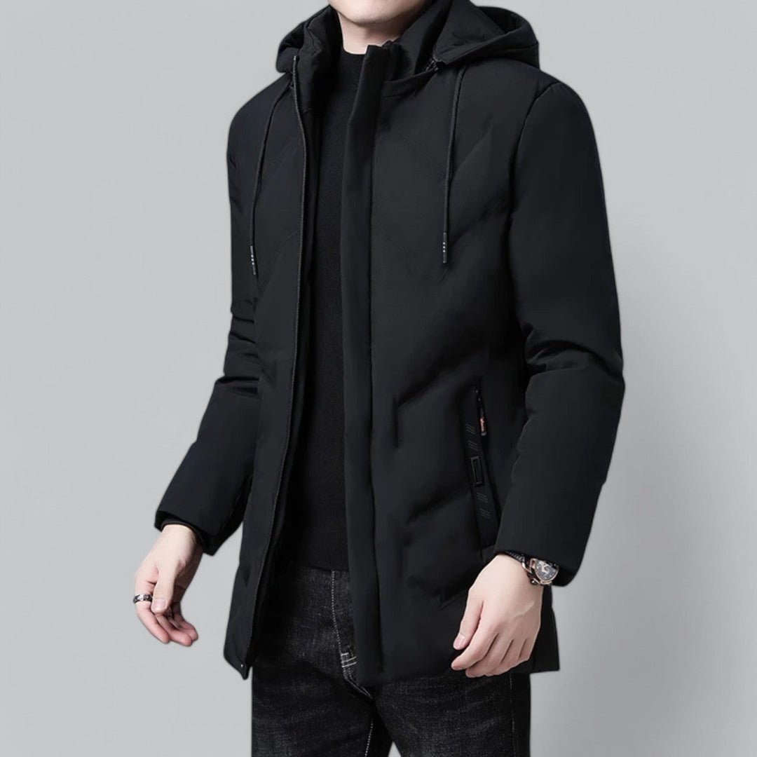 Drune | Winterjacke mit Kapuze für Männer
