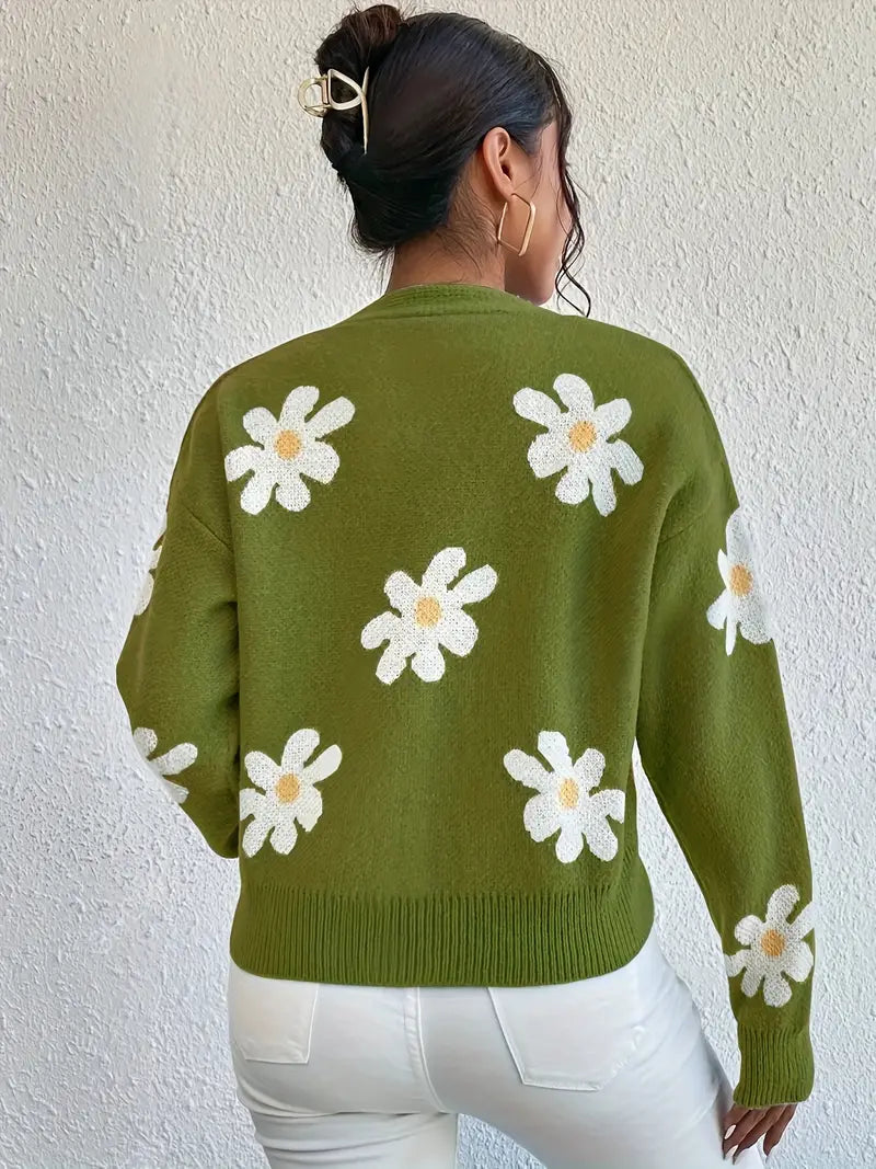 Drune | mit Blumenmuster und langen Ärmeln Für Frauen