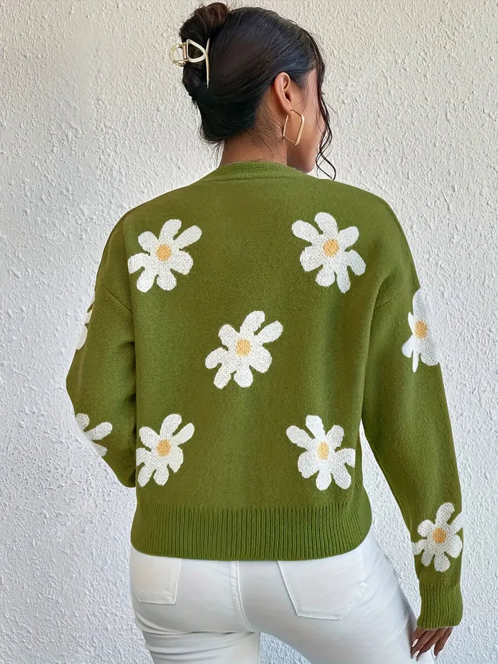 Drune | mit Blumenmuster und langen Ärmeln Für Frauen