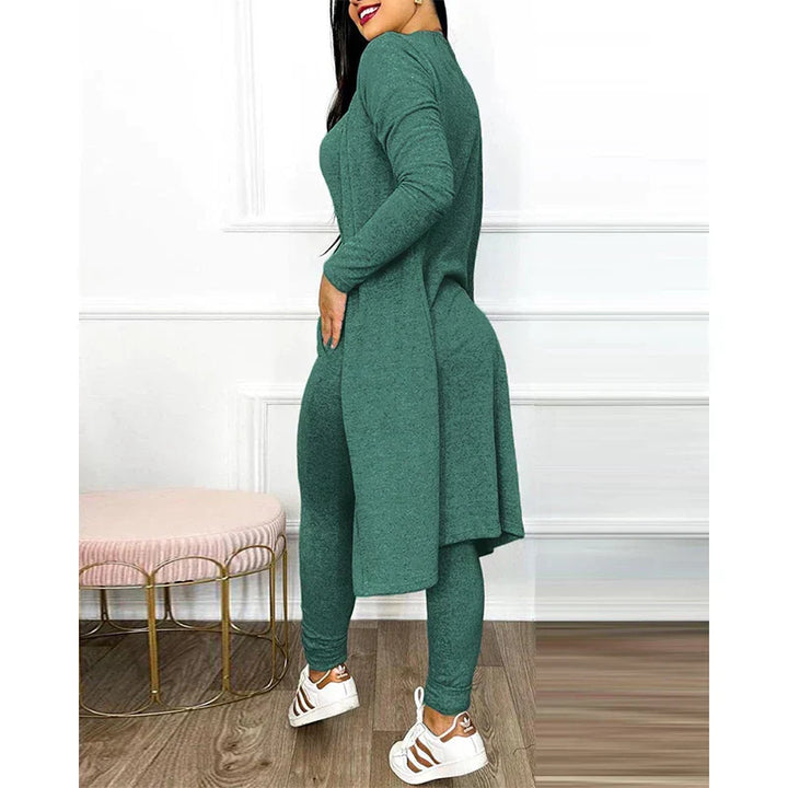Drune | Damen 3 Teiliges Loungewear Satz mit Jacke