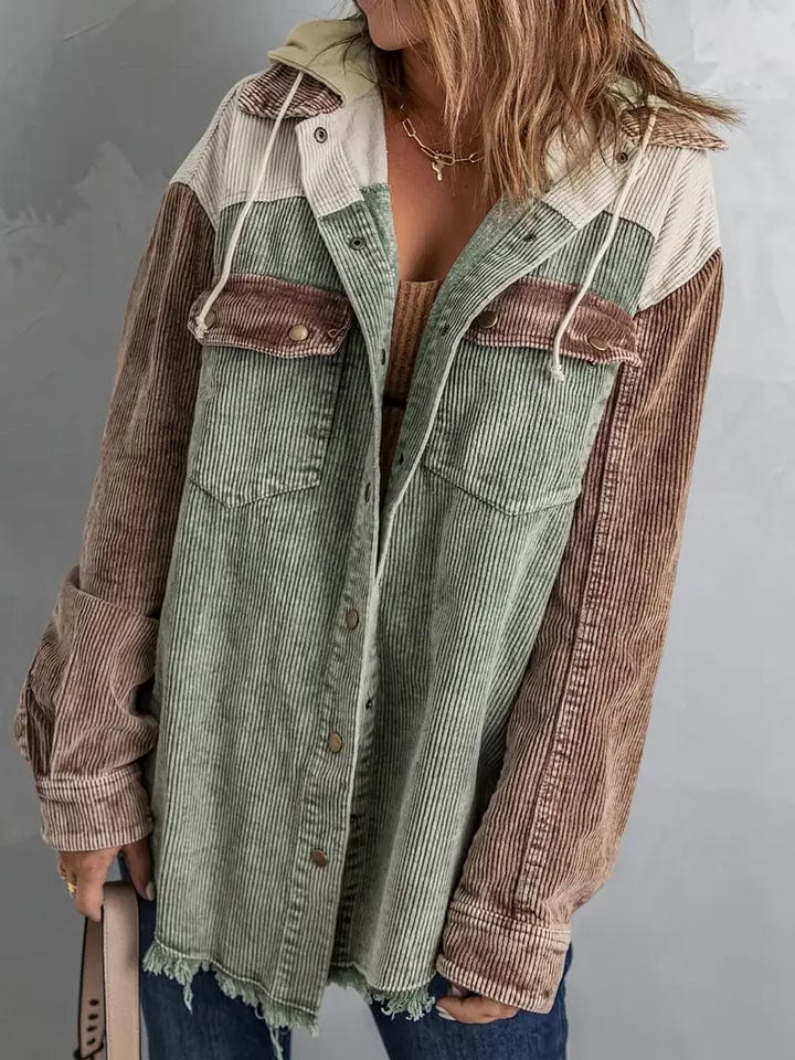 Drune | Corduroy-Jacke Chic Zeitloser Stil Ideal für den Winter