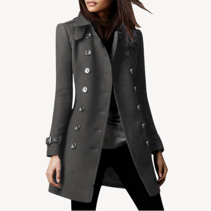 Drune | Damen Woll Peacoat